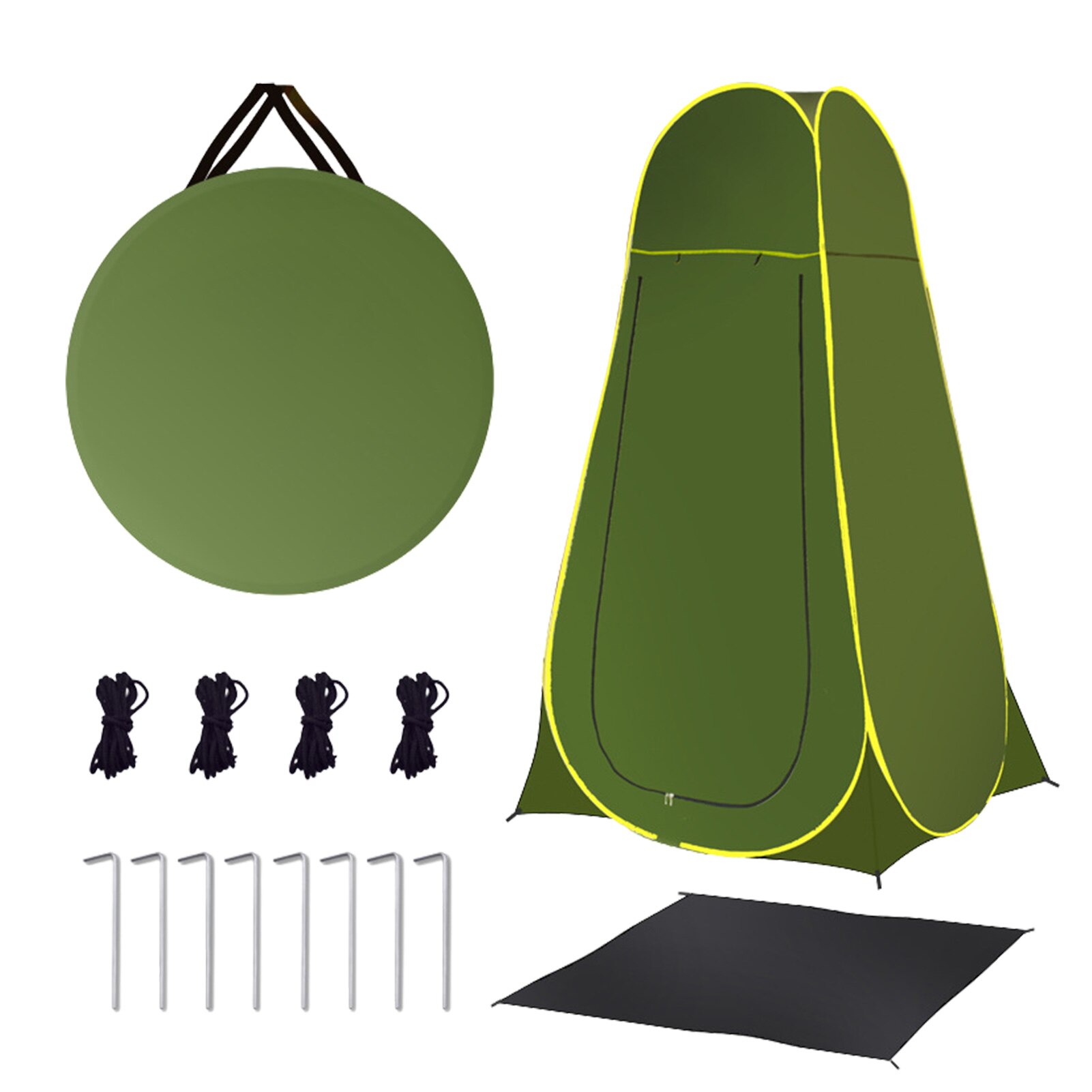 Cheap Goat Tents Outdoor Camping Tent Portable Toilet Tent Shower Bath Changing Fitting Room Rain Shelter Single Camping Tent Beach Privacy Tent   